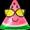 Folieballon 46 cm - Vandmelon