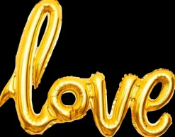 Folieballon 71 cm Love - Guld