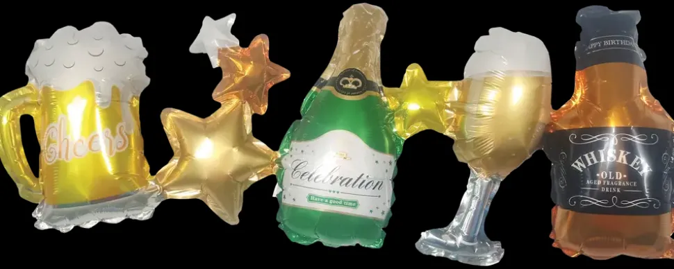 Folieballon Guirlande - Fest