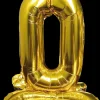 Folieballon Guld 70 cm - Nr 0
