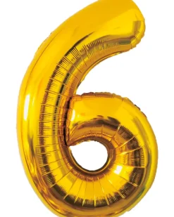 Folieballon Guld 86 cm - Nr 6