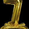 Folieballon Guld 70 cm - Nr 7