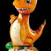 Folieballon på fod 60 cm - Mini dino