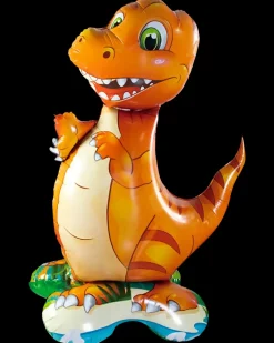 Folieballon på fod 60 cm - Mini dino