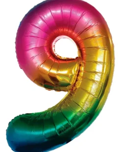 Folieballon Regnbue 86 cm - Nr 9