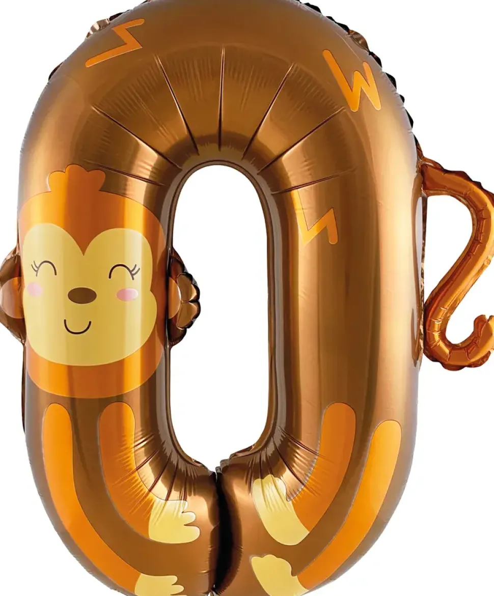 Folieballon Vilde dyr 86 cm - Nr 0
