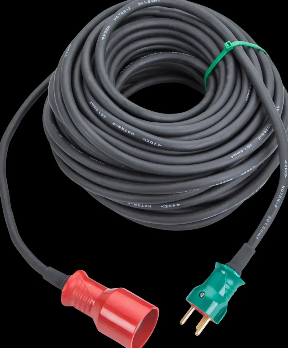 Forlængerkabel 3G 1,5 mm² 25 m