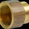 Formmuffe 1/2'' x 3/8'' - messing