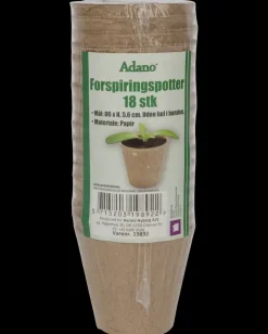 Forspiringspotte Ø6 cm 18-pak