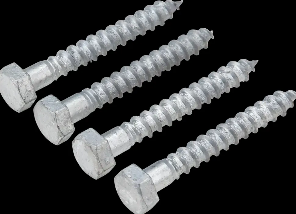 Fransk skrue 8 x 60 mm 4-pak