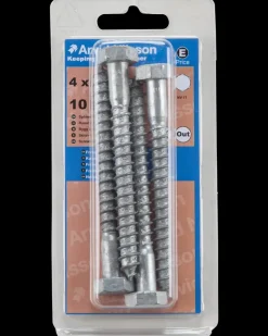 Fransk skrue 10 x 100 mm 4-pak