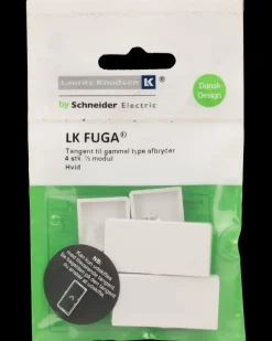 FUGA Tangent afbryder dobbelt 2 sæt - hvid