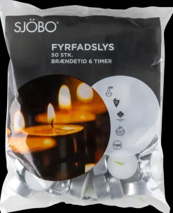 Fyrfadslys 50-pak