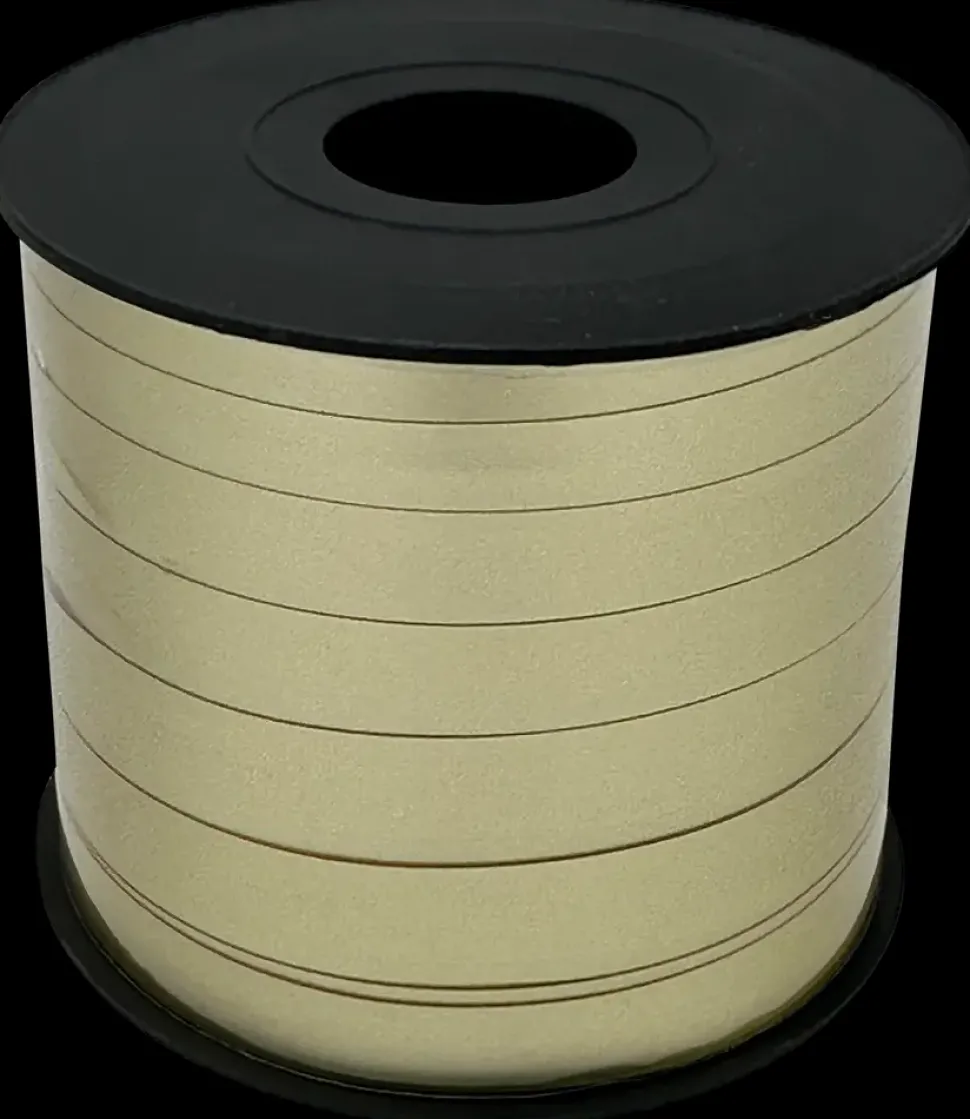 Gavebånd 1 cm x 50 m guld