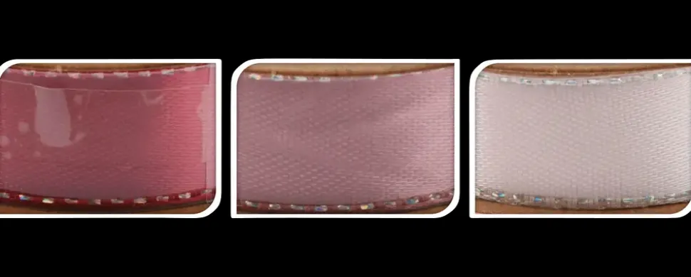 Gavebånd 3 meter - pink rød hvid