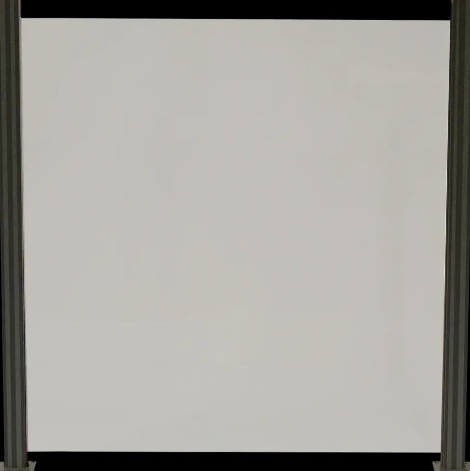 Glashegn 100 x 97,6 cm - røgfarvet glas
