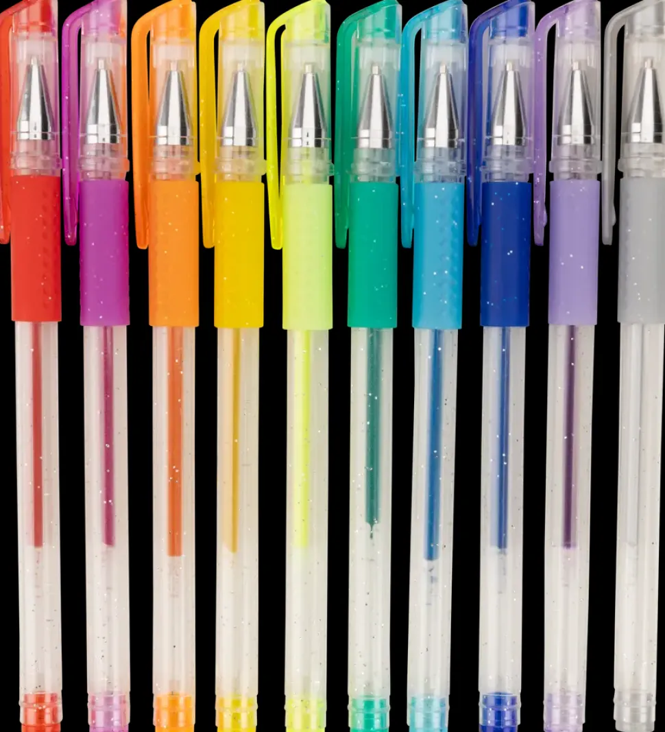 Glitterpen 10-pak