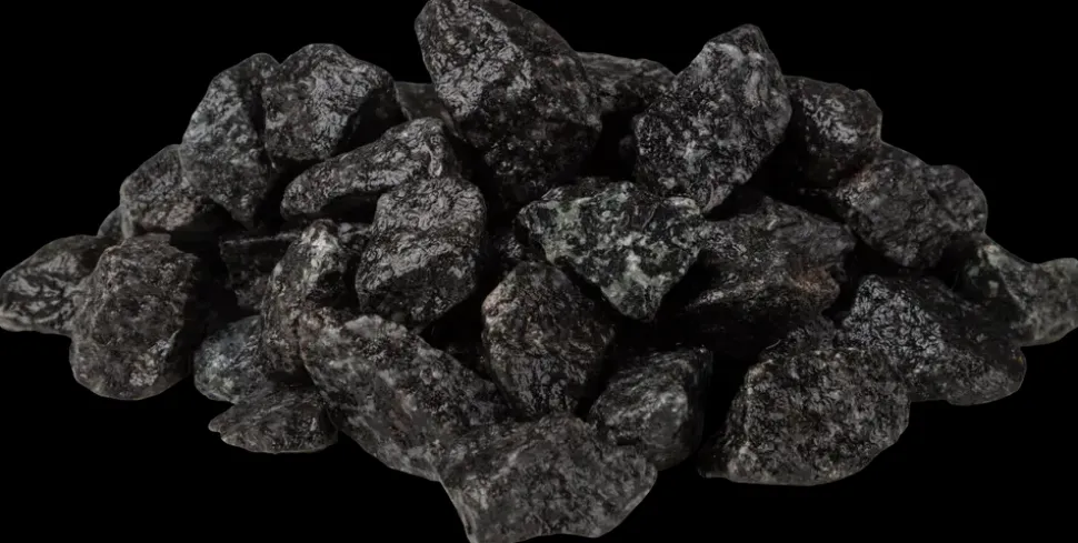 Granitskærver 16-22 mm 1000 kg - sort