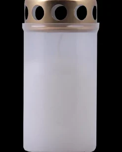 Gravlys 12,5 cm - Hvid