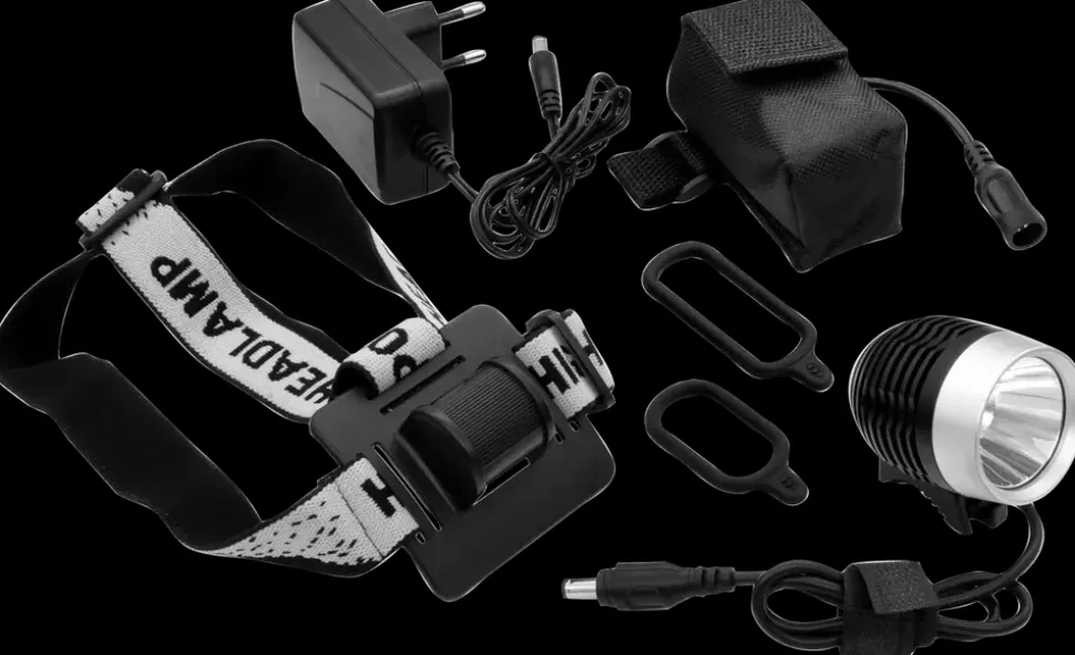 Greenfield Forlygte genopladelig 600 Lumen