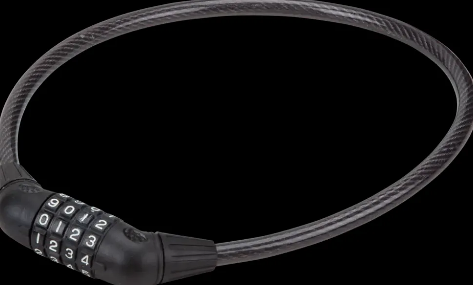 Greenfield Kabellås med kode Ø1 x L. 65 cm