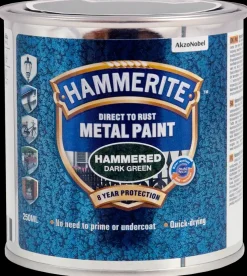Hammerite Hammer Mørk Grøn - 250 ml