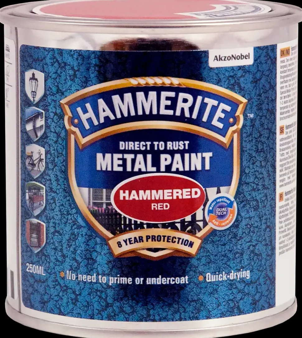 Hammerite Hammer Rød - 250 ml