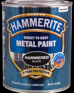 Hammerite Hammer Sort - 750 ml
