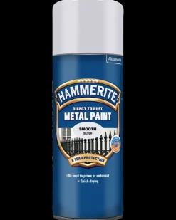 Hammerite spray 400 ml - sølv