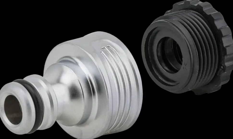 Hanekobling 1/2" og 3/4" metal