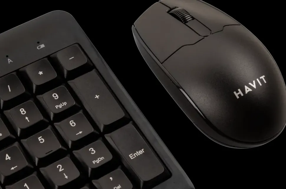 HAVIT Tastatur og mus Wireless KB268GCM