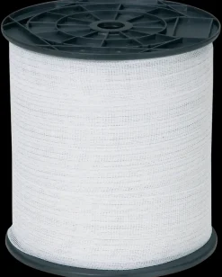 Hegnstråd 40 mm 200 m hvid nylon