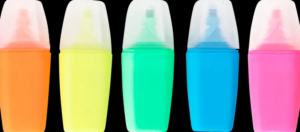Highlighter Mini - 5 stk
