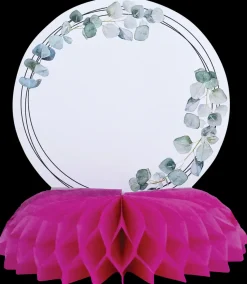 Honeycomb med skilt fuchsia