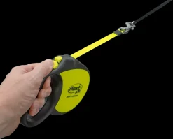 Hundeline Flexi Neon Reflect str. L