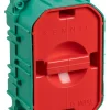 Indmuringsdåse 1 ½ modul - grøn