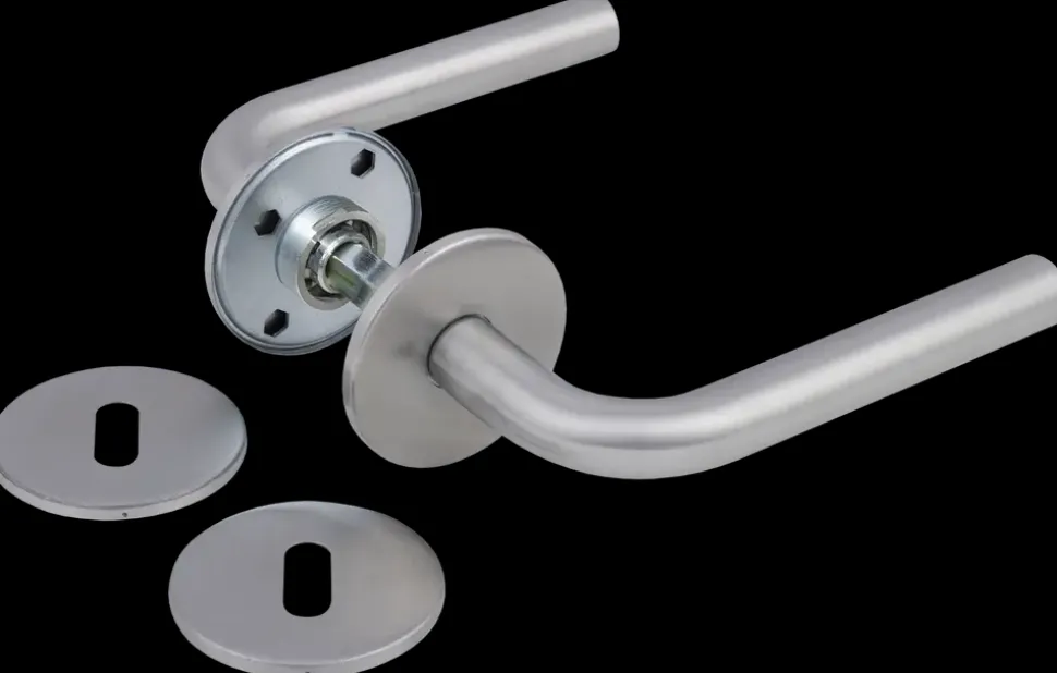 jasa Dørgreb L-form rustfri - 16 mm