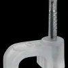 Kabelclips 3 x 5 mm - klar