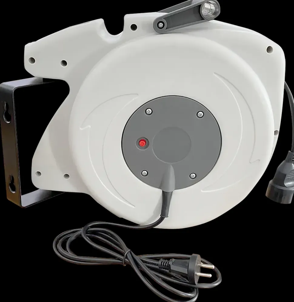Kabeltromle med automatisk oprulning 23 + 2 m