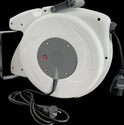 Kabeltromle med automatisk oprulning 23 + 2 m