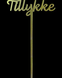 Kagetopper guld - Tillykke