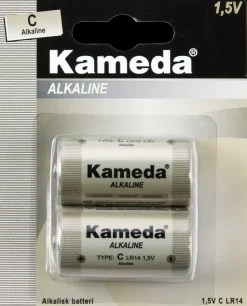 Kameda Alkaline batteri - C 2-pak