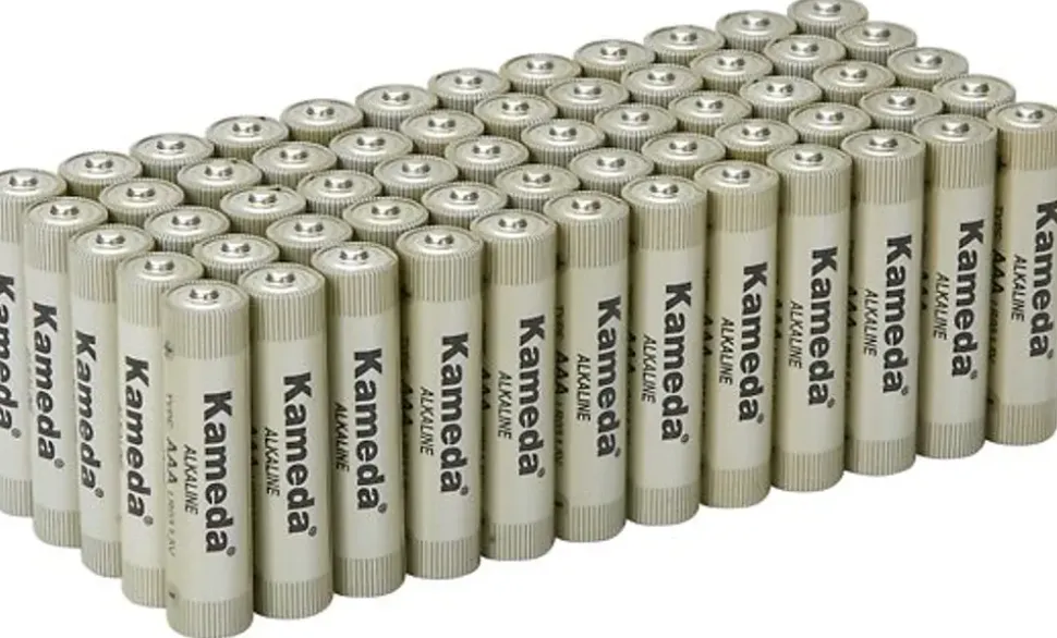 Kameda Alkaline batteri - AAA 60-pak