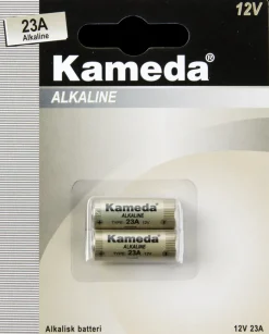 Kameda Alkaline batteri - 12V A23 2-pak