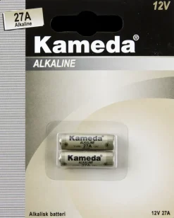 Kameda Alkaline batteri - 12V 27A 2-pak