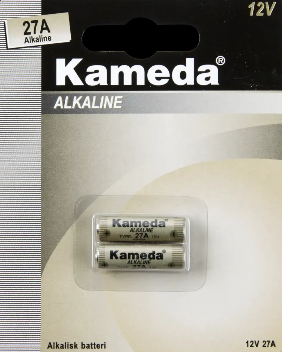 Kameda Alkaline batteri - 12V 27A 2-pak