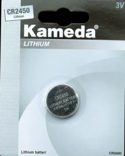 Kameda Lithium batteri - CR2450