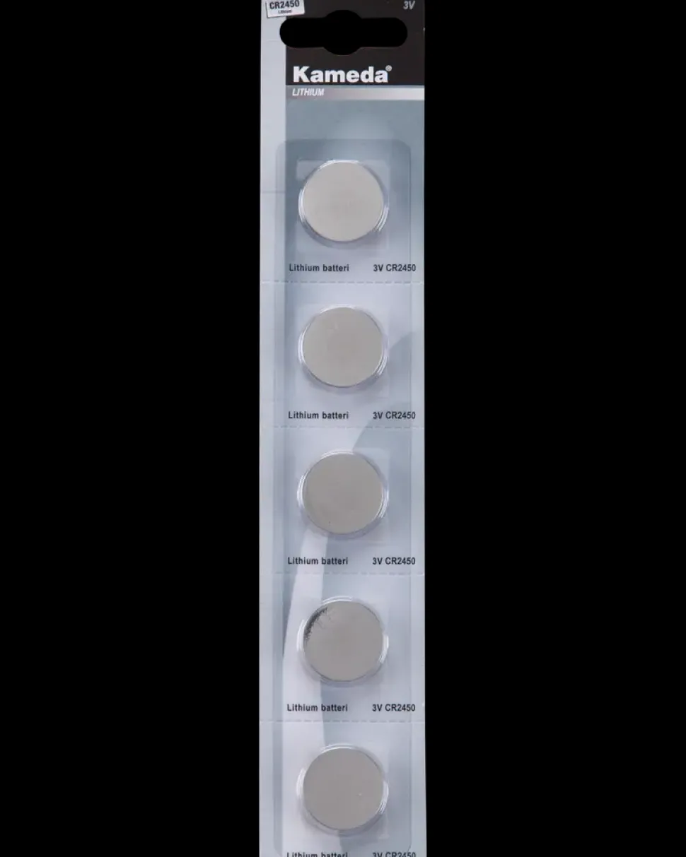 Kameda Lithium batteri - CR2450 5-pak