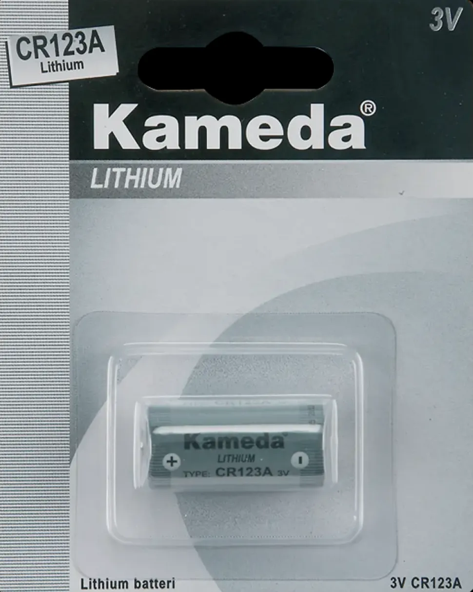 Kameda Lithium batteri - CR123
