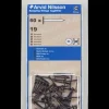 Kamsøm 19 mm 60-pak - blå